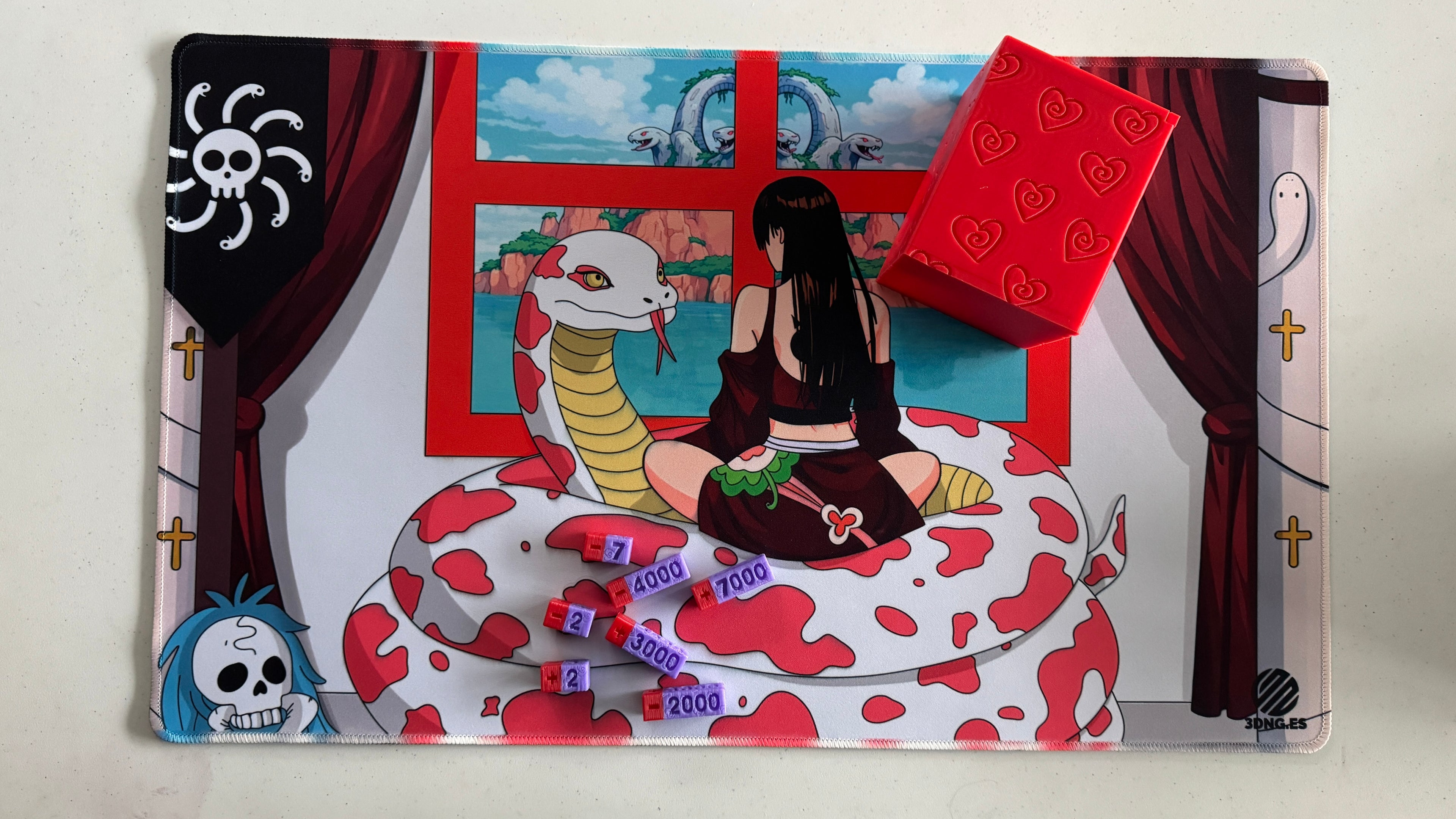 Pack Boa: Tapete + deckbox + contadores