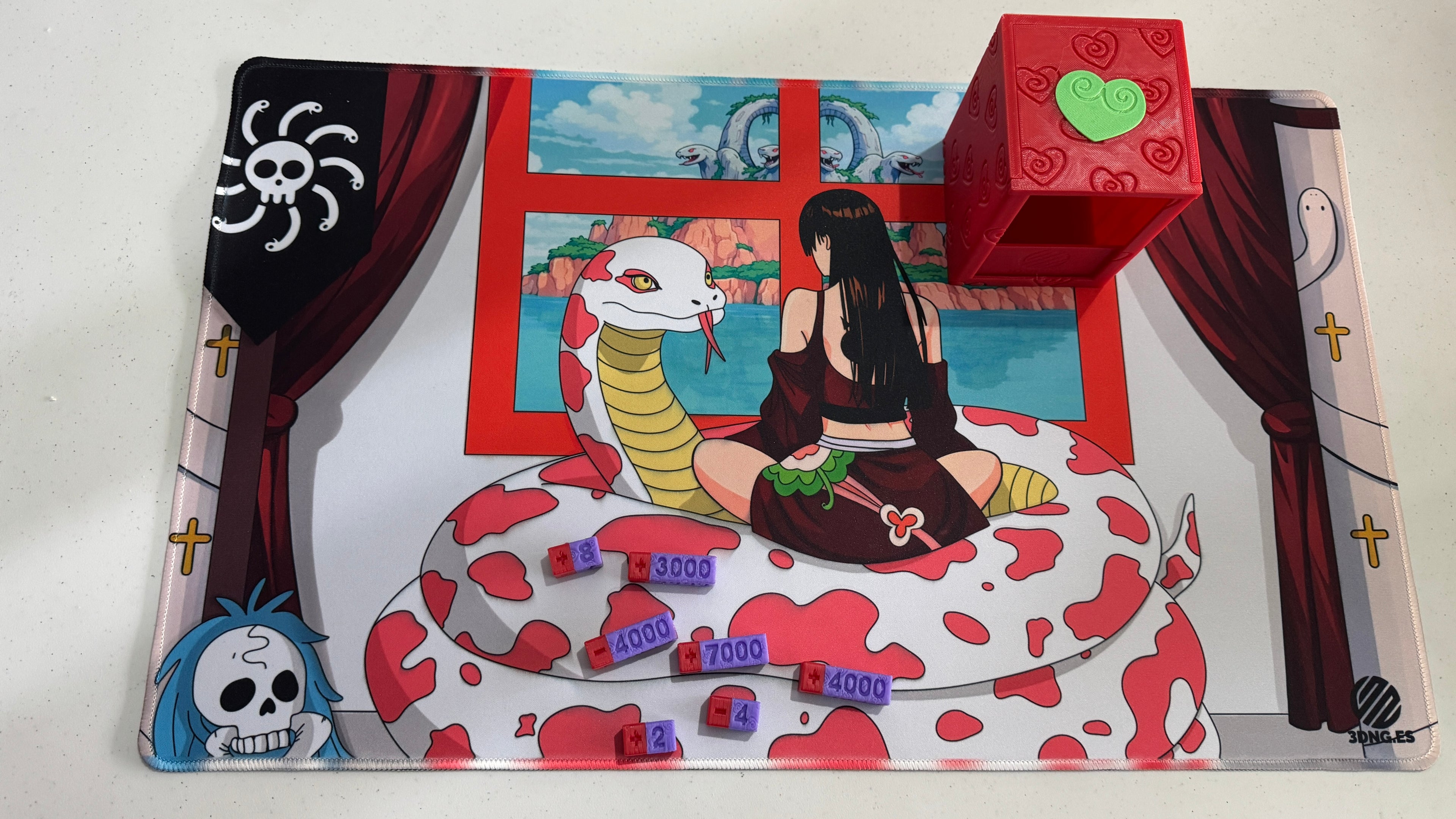 Pack Boa: Tapete + deckbox + contadores