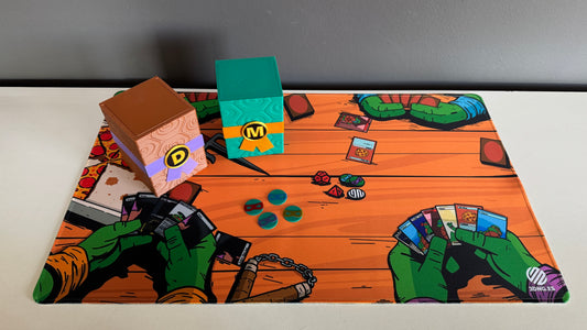 Pack TMNT: Playmat + Deckbox + Tokens