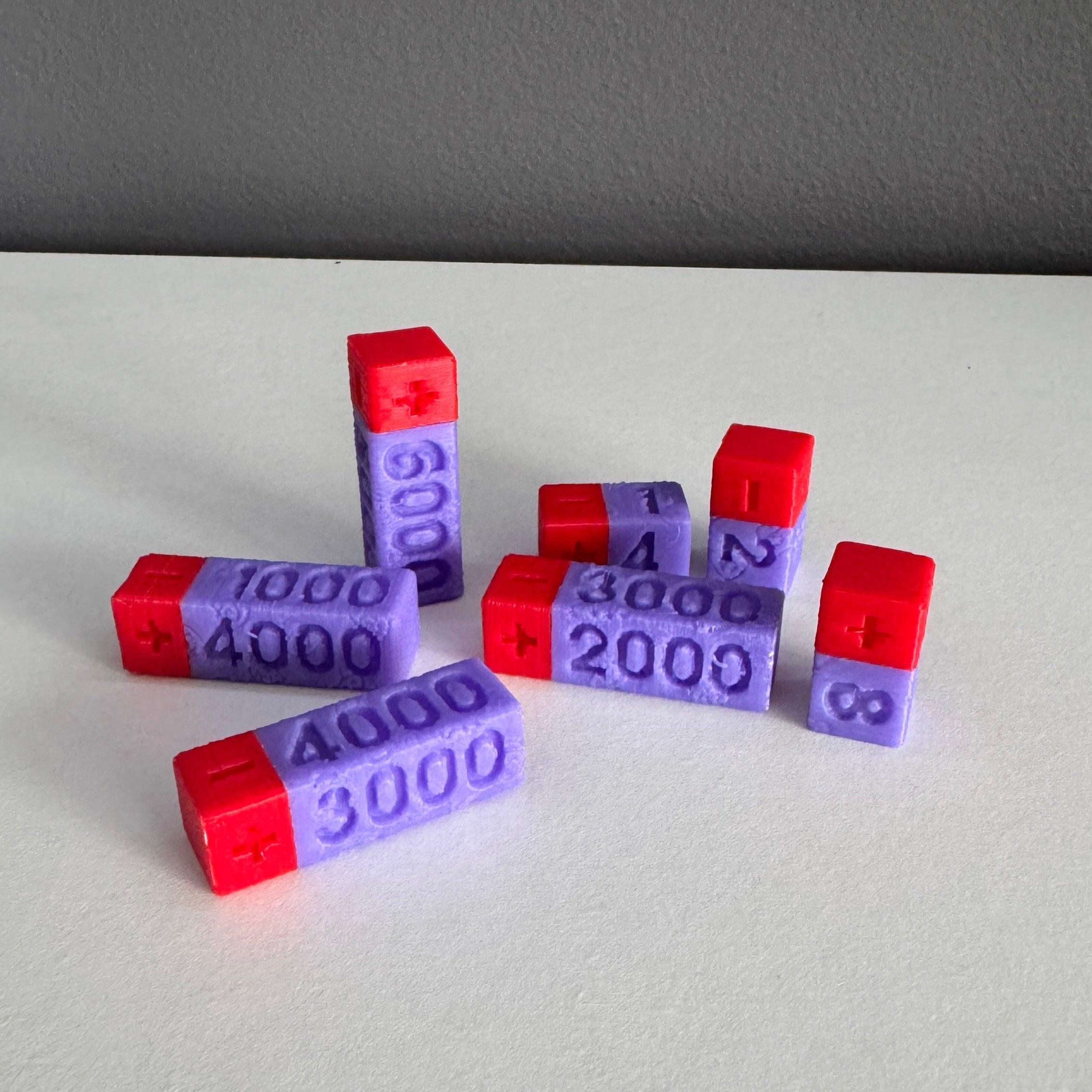 Pack de 7 contadores tematizados OP