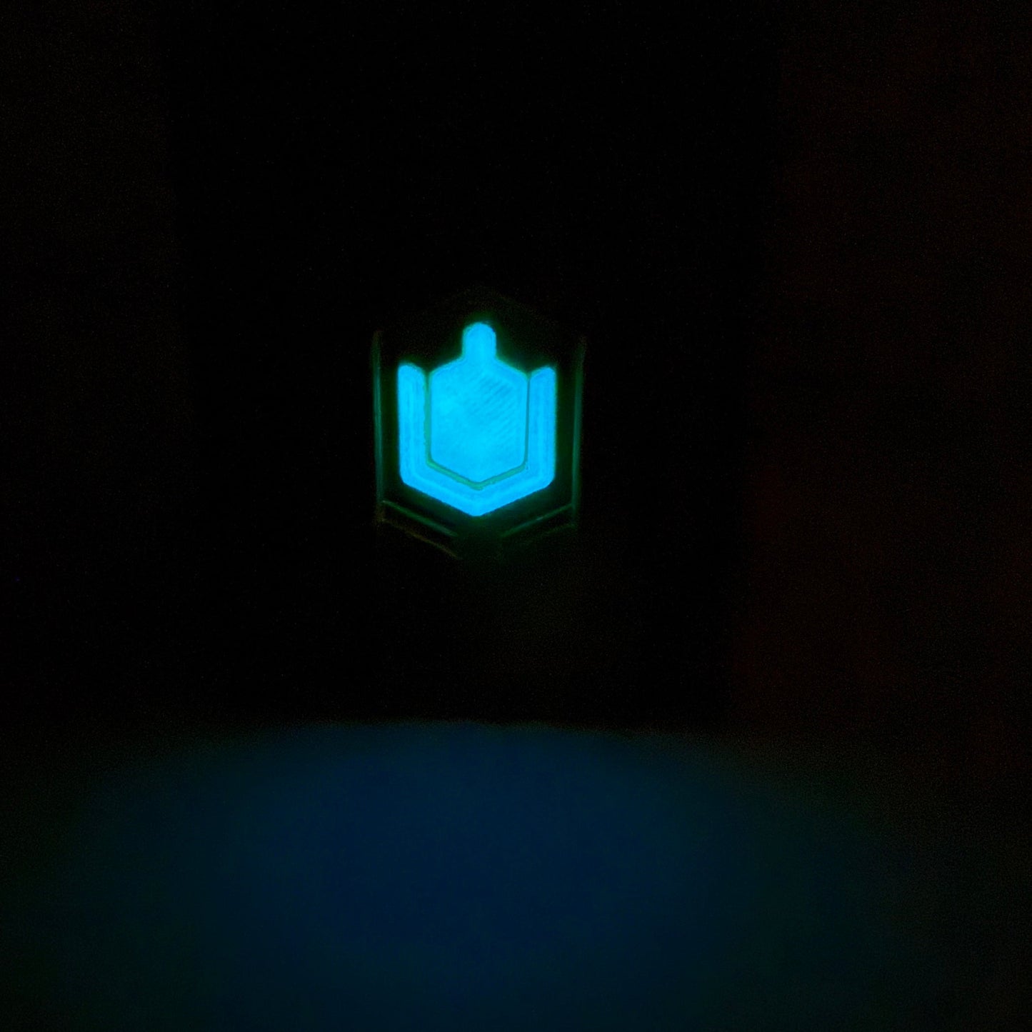 Deckbox RB "Hextech dorado" [Glow in the dark]