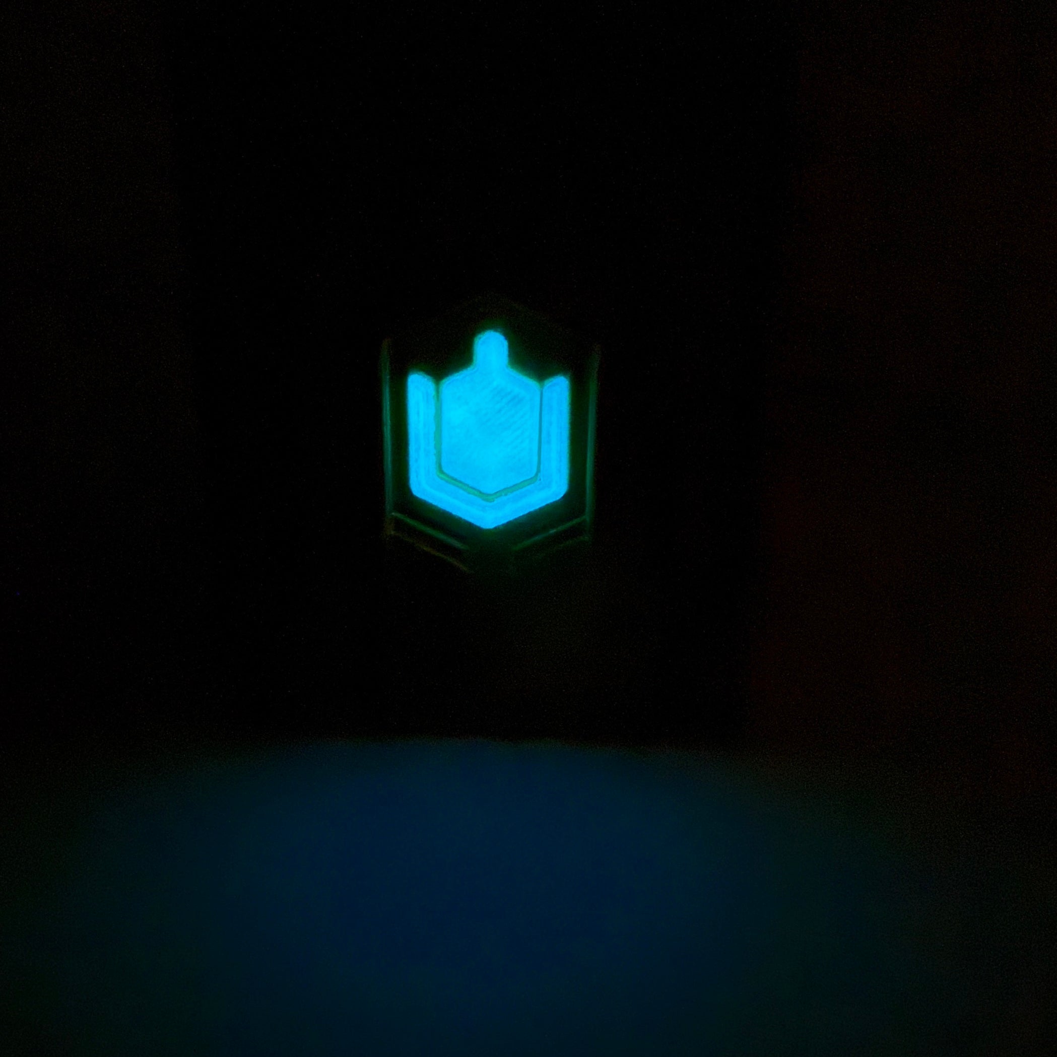 Deckbox RB "Hextech dorado" [Glow in the dark]