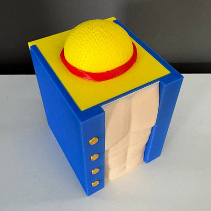 Deckbox OP "Luffy" (azul)