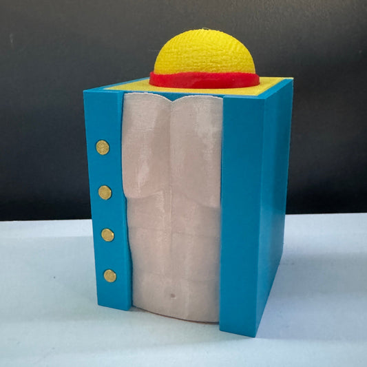 Deckbox OP "Luffy" (azul)