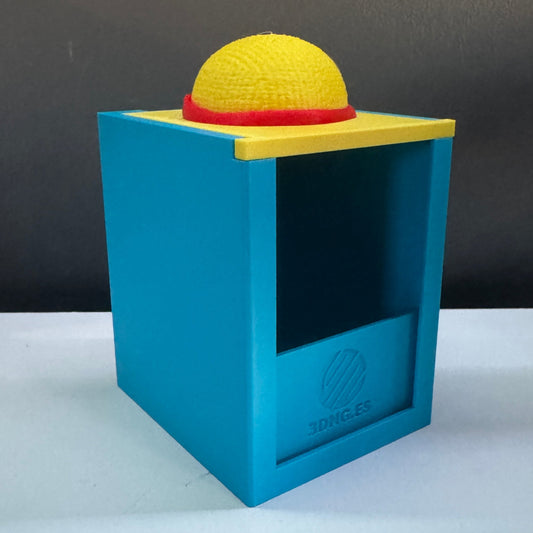 Deckbox OP "Luffy" (azul)
