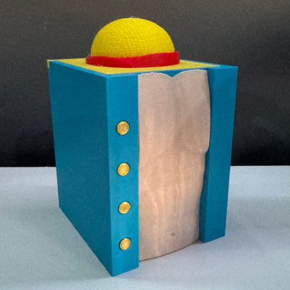 Deckbox OP "Luffy" (azul)
