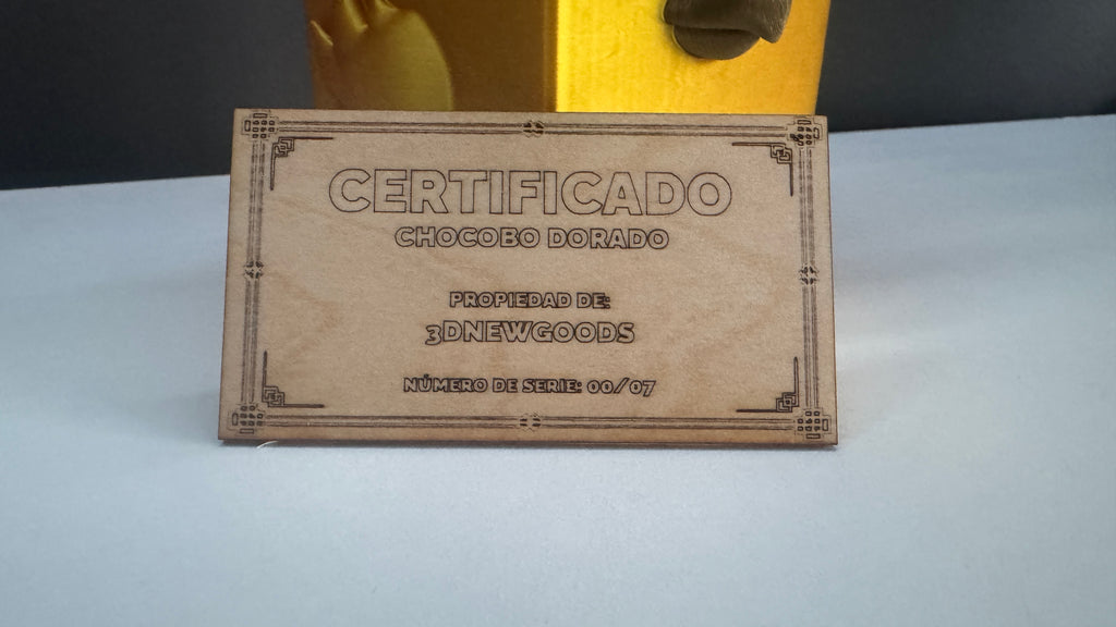 Deckbox FF Edición especial: Choboco Dorado