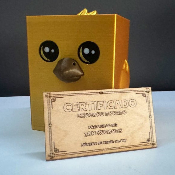 Deckbox FF Edición especial: Choboco Dorado