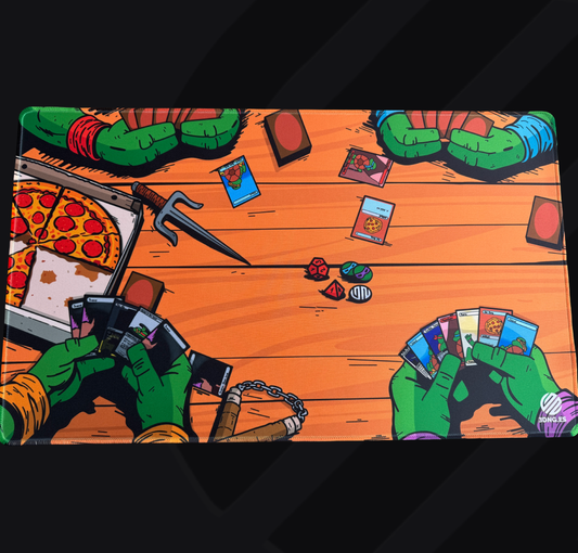 Playmat "Tortugas en partida"