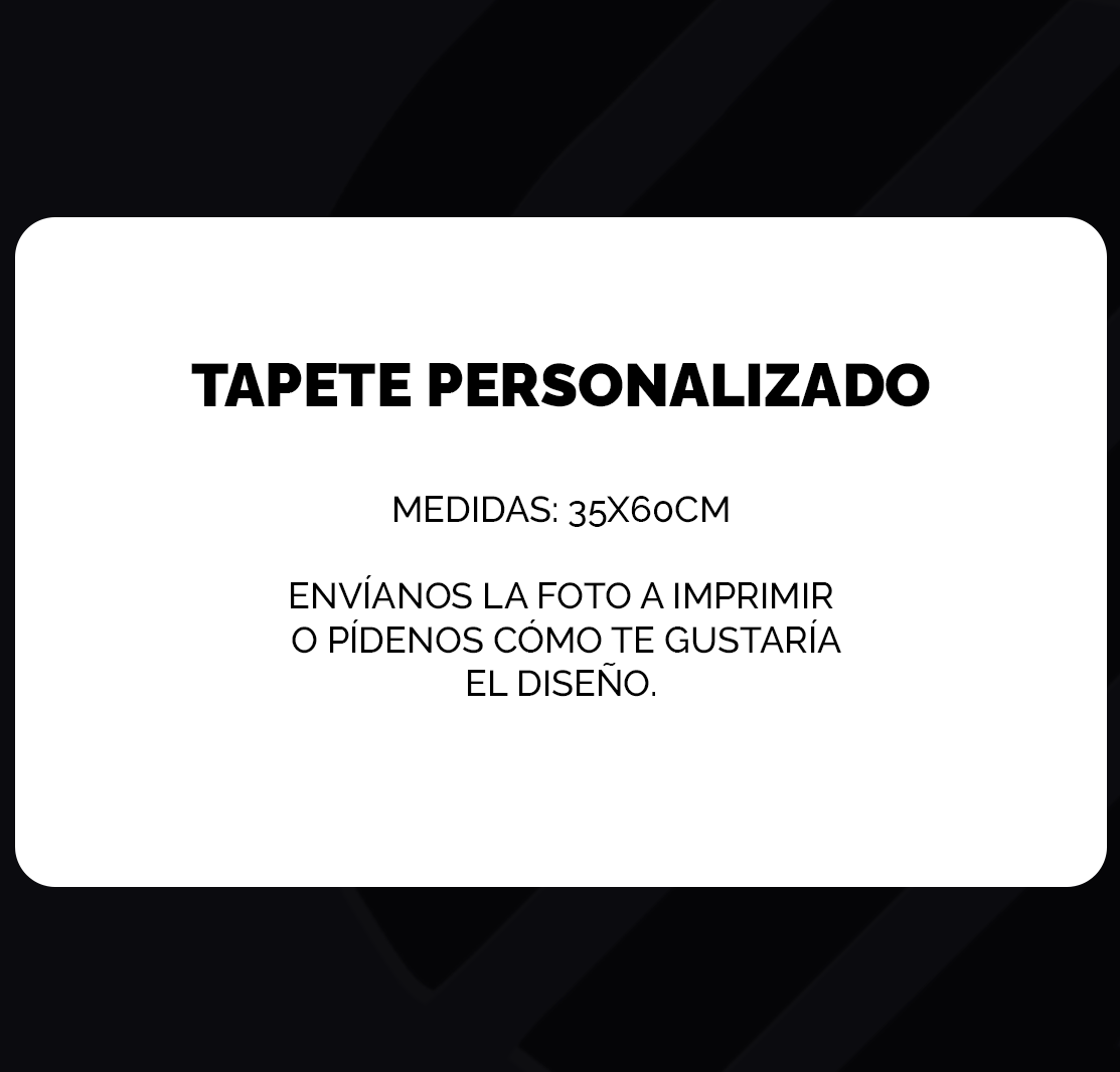 Tapete personalizado